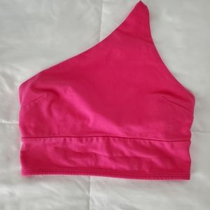 One shoulder crop top
